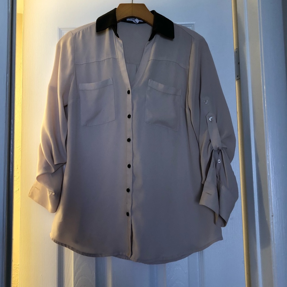 Express Cream/Beige Portofino Top
